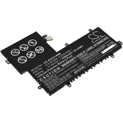 Replacement Battery for Asus  C204MA-1A – Notebook, Laptop – 3500mAh / 40.43Wh / 11.55V