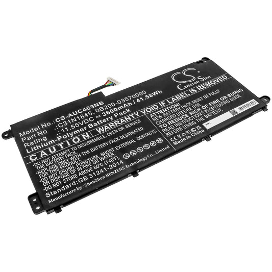 Replacement Battery for Asus  Chromebook C436FA – Notebook, Laptop – 3600mAh / 41.58Wh / 11.55V
