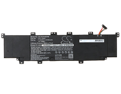 Replacement Battery for Asus  F402C – Notebook, Laptop – 5100mAh / 37.74Wh / 7.4V