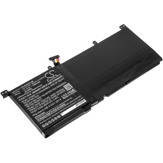Replacement Battery for Asus  N501VW-2B – Notebook, Laptop – 3950mAh / 60.04Wh / 15.2V
