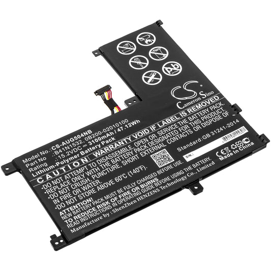 Replacement Battery for Asus  Q504U – Notebook, Laptop – 3100mAh / 47.12Wh / 15.2V