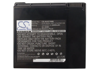 Replacement Battery for Asus  G74 – Notebook, Laptop – 4400mAh/63.36Wh / 14.4V