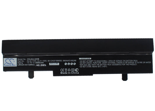 Replacement Battery for Asus  Eee PC 1001HA – Notebook, Laptop – 4400mAh / 10.8V