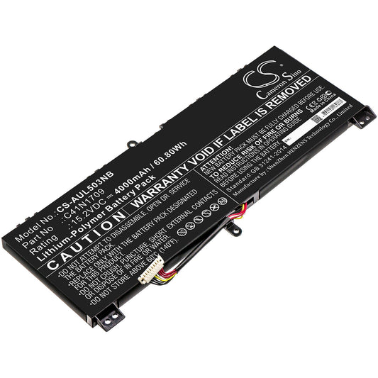 Replacement Battery for Asus  GL503VS – Notebook, Laptop – 4000mAh / 60.80Wh / 15.2V