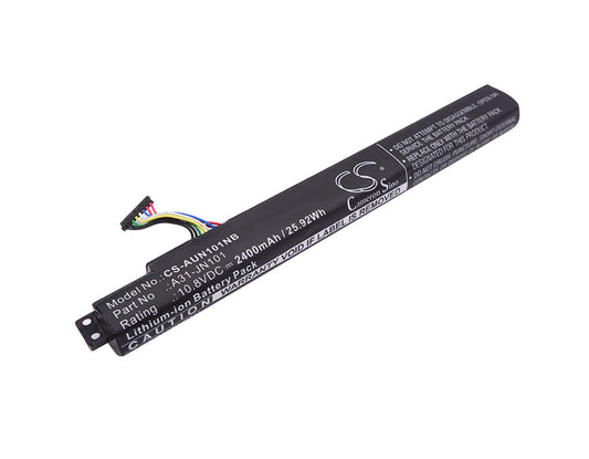 Replacement Battery for Asus  JN101 – Notebook, Laptop – 2400mAh / 25.92Wh / 10.8V
