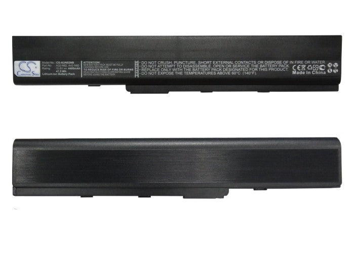 Replacement Battery for Asus  N82 – Notebook, Laptop – 4400mAh / 47.52Wh / 10.8V