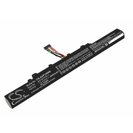Replacement Battery for Asus  P1440FA – Notebook, Laptop – 2800mAh / 40.32Wh / 14.4V