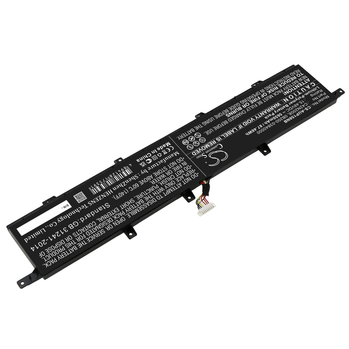 Replacement Battery for Asus  ZenBook Pro 15 UX582LR – Notebook, Laptop – 5650mAh / 87.46Wh / 15.48V
