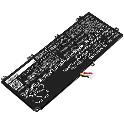 Replacement Battery for Asus  FX503VD-0072C7300HQ – Notebook, Laptop – 4050mAh / 61.56Wh / 15.2V