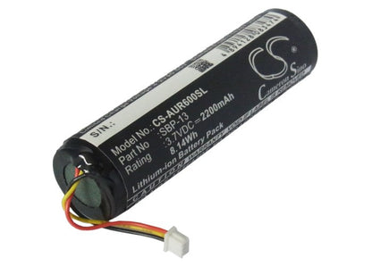 Replacement Battery for Asus  R600 – GPS, Navigator – 2200mAh / 8.14Wh / 3.7V