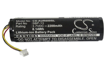 Replacement Battery for Asus  R600 – GPS, Navigator – 2200mAh / 8.14Wh / 3.7V