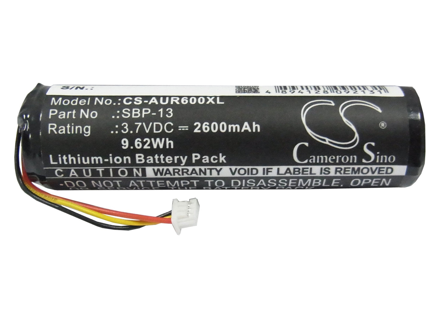 Replacement Battery for Asus  R600 – GPS, Navigator – 2600mAh / 9.62Wh / 3.7V
