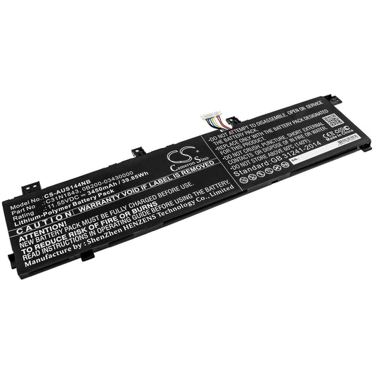 Replacement Battery for Asus  VivoBook S14 S432FA – Notebook, Laptop – 3450mAh / 39.85Wh / 11.55V