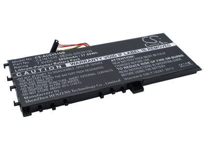 Replacement Battery for Asus  K451L – Notebook, Laptop – 5050mAh / 37.88Wh / 7.5V