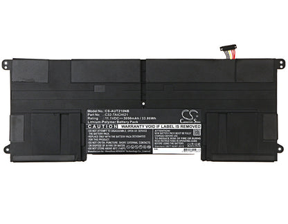 Replacement Battery for Asus  Taichi 21 – Notebook, Laptop – 3050mAh / 33.86Wh / 11.1V