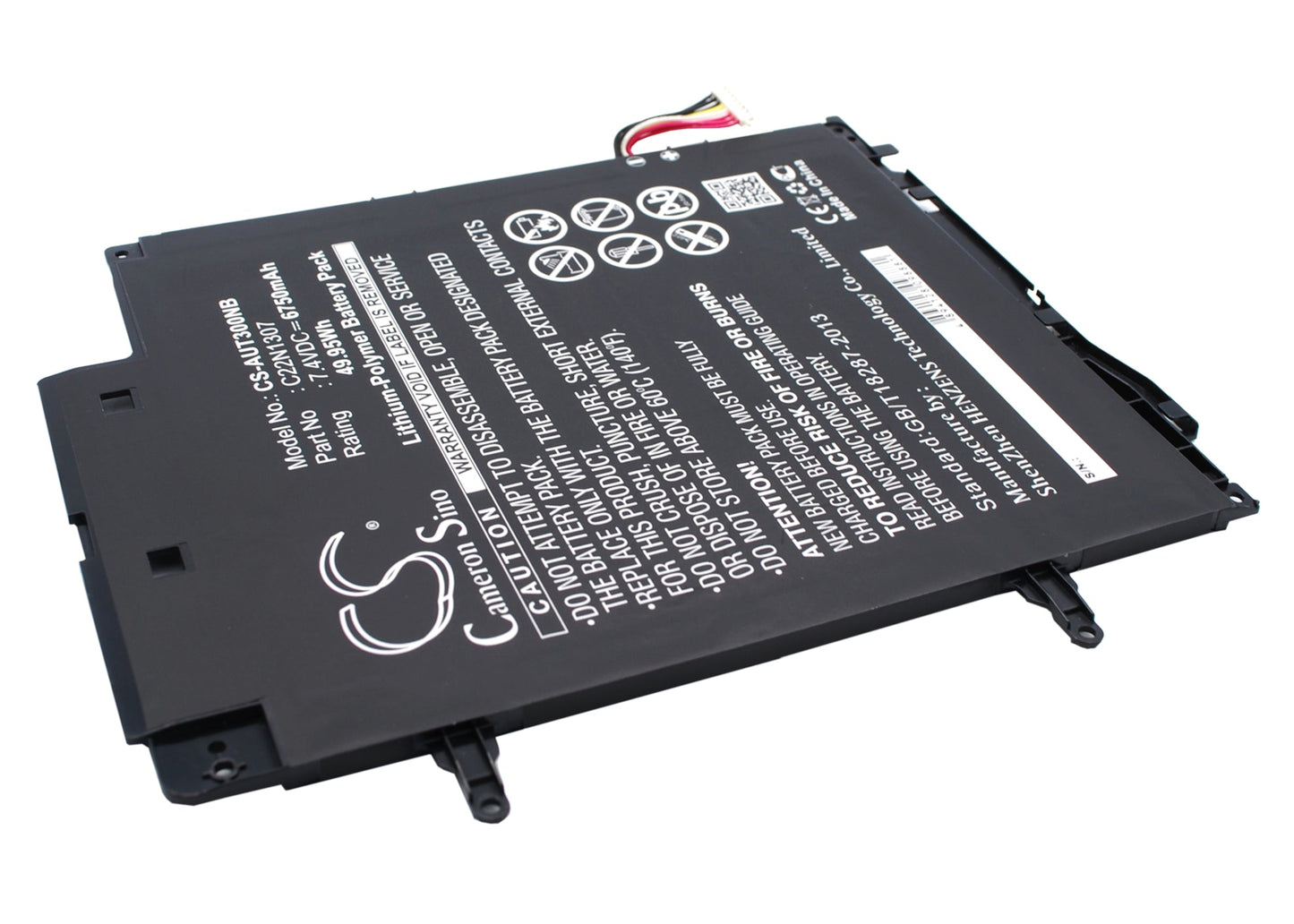 Replacement Battery for Asus  T300CHI-F1-DB – Notebook, Laptop – 6750mAh / 49.95Wh / 7.4V