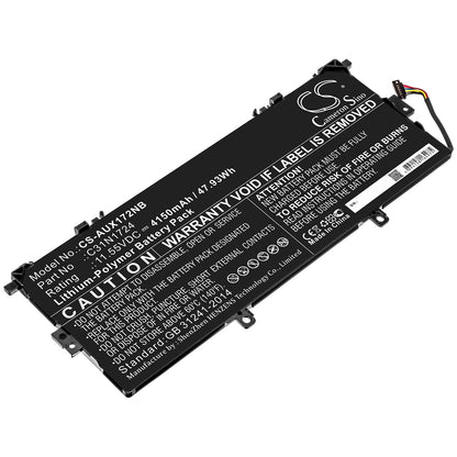 Replacement Battery for Asus  U3100FAL – Notebook, Laptop – 4150mAh / 47.93Wh / 11.55V