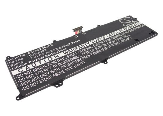 Replacement Battery for Asus  EEE PC F201 – Notebook, Laptop – 5100mAh / 37.74Wh / 7.4V