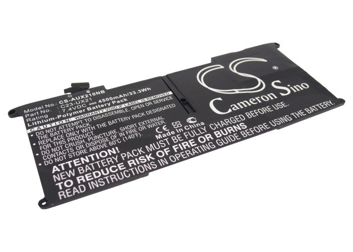 Replacement Battery for Asus  Ultrabook UX21 – Notebook, Laptop – 4500mAh / 33.30Wh / 7.4V
