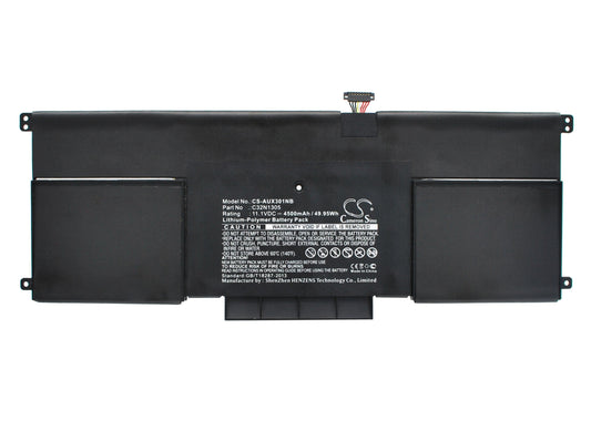 Replacement Battery for ASUS  UX301L – Notebook, Laptop – 4500mAh / 49.95Wh / 11.1V
