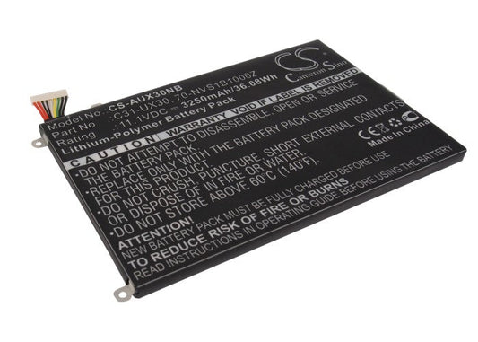 Replacement Battery for Asus  UX30 – Notebook, Laptop – 3250mAh / 36.08Wh / 11.1V