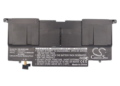 Replacement Battery for Asus  UX31 – Notebook, Laptop – 6800mAh / 50.32Wh / 7.4V