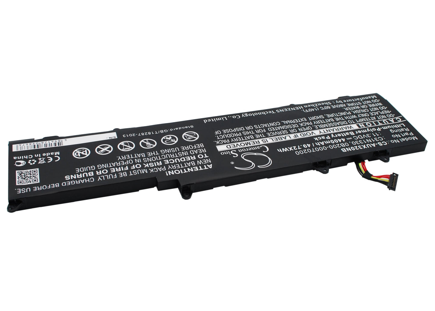 Replacement Battery for Asus  Zenbook UX32LA – Notebook, Laptop – 4400mAh / 49.72Wh / 11.3V
