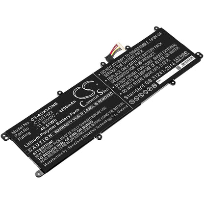 Replacement Battery for Asus  UX530 – Notebook, Laptop – 4200mAh / 48.51Wh / 11.55V