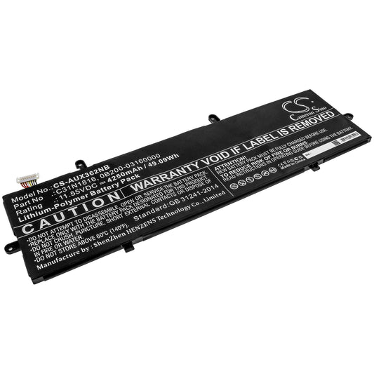 Replacement Battery for Asus  Flip UX362 – Notebook, Laptop – 4250mAh / 49.09Wh / 11.55V