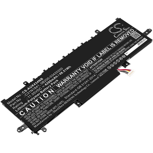 Replacement Battery for Asus  UX334 – Notebook, Laptop – 4200mAh / 48.51Wh / 11.55V