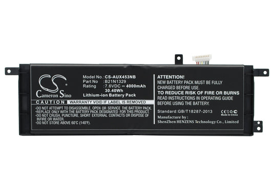 Replacement Battery for Asus  B06WWPXC3M – Notebook, Laptop – 4000mAh / 30.40Wh / 7.6V