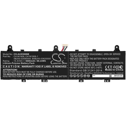 Replacement Battery for Asus  FA506IV – Notebook, Laptop – 5600mAh / 86.24Wh / 15.4V