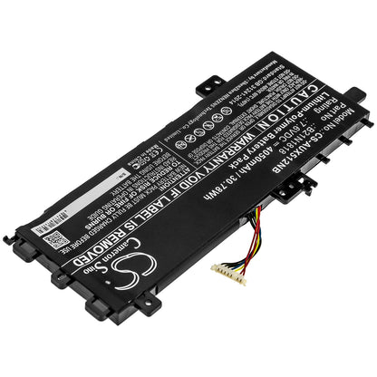 Replacement Battery for Asus  ASUS X712FA-GC102T – Notebook, Laptop – 4050mAh / 30.78Wh / 7.6V