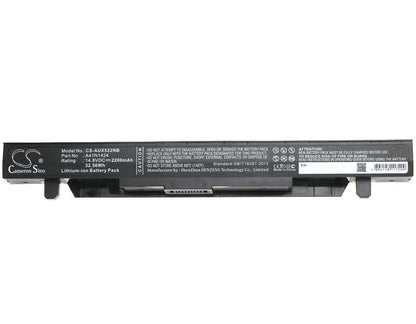 Replacement Battery for Asus  FX-PLUS – Notebook, Laptop – 2200mAh / 32.56Wh / 14.8V