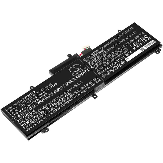 Replacement Battery for Asus  GU502DU – Notebook, Laptop – 4800mAh / 73.92Wh / 15.4V
