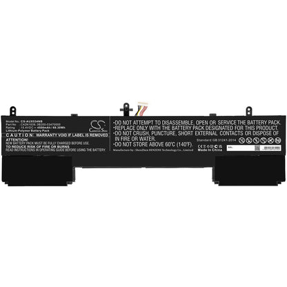 Replacement Battery for Asus  UX534FA – Notebook, Laptop – 4500mAh / 69.30Wh / 15.4V
