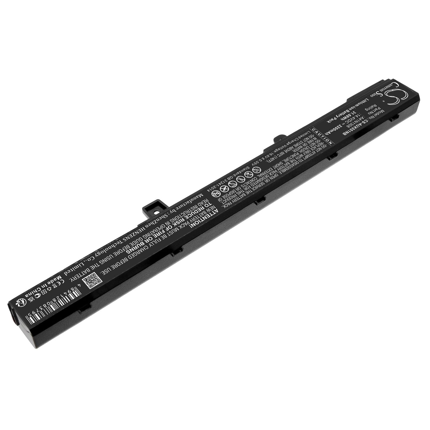 Replacement Battery for Asus  90NB0341-M00910 – Notebook, Laptop – 2200mAh / 31.68Wh / 14.4V