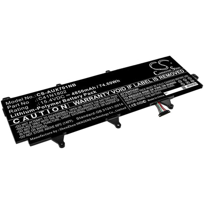 Replacement Battery for Asus  GX701G – Notebook, Laptop – 4850mAh / 74.69Wh / 15.4V