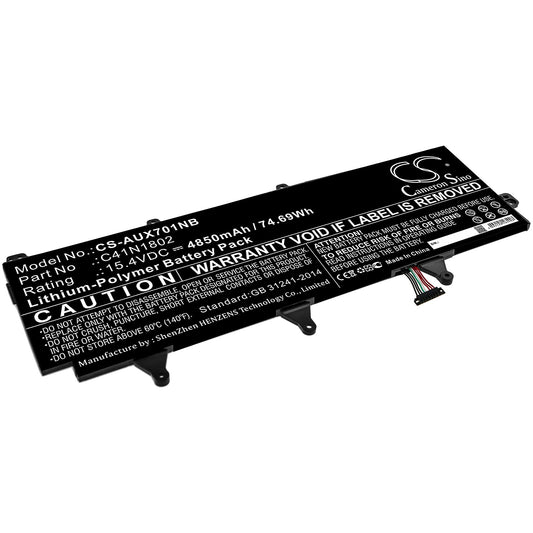 Replacement Battery for Asus  GX701G – Notebook, Laptop – 4850mAh / 74.69Wh / 15.4V