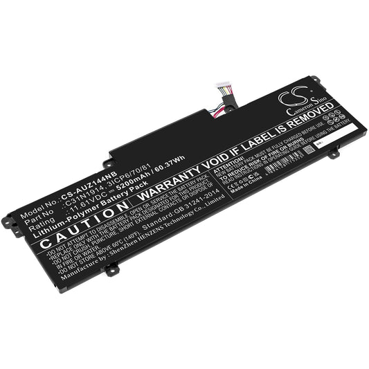 Replacement Battery for Asus  ExpertBook B7 Flip B7402FEA – Notebook, Laptop – 5200mAh / 60.37Wh / 11.61V