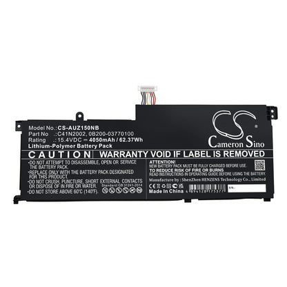 Replacement Battery for Asus  UX535LH-BH74 – Notebook, Laptop – 4050mAh / 62.37Wh / 15.4V