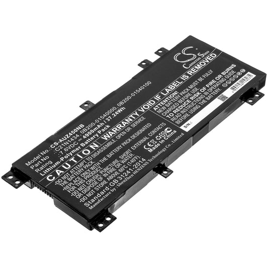 Replacement Battery for Asus  Z450 – Notebook, Laptop – 4900mAh / 37.24Wh / 7.6V