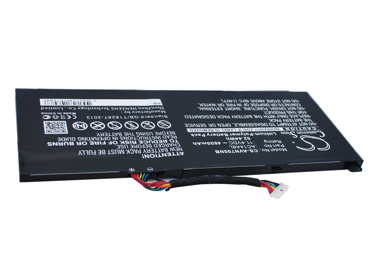 Replacement Battery for Acer  Aspire  VN7-591G-77FS – Notebook, Laptop – 4600mAh / 52.44Wh / 11.4V
