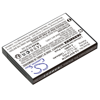 Replacement Battery for Baofeng BF-R5 BF-T6, C5, – 1200mAh / 4.44Wh