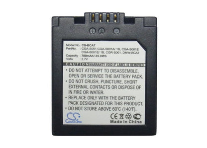 Replacement Battery for Leica  D-LUX – Camera – 700mAh / 3.7V