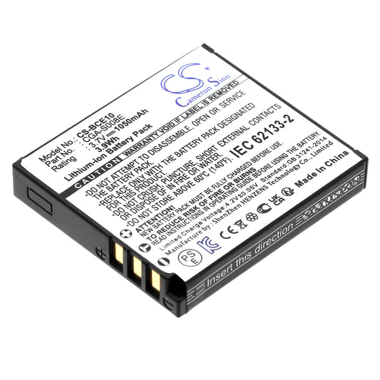 Replacement Battery for RICOH  Caplio CX1 – Camera – 1050mAh/3.9Wh / 3.7V