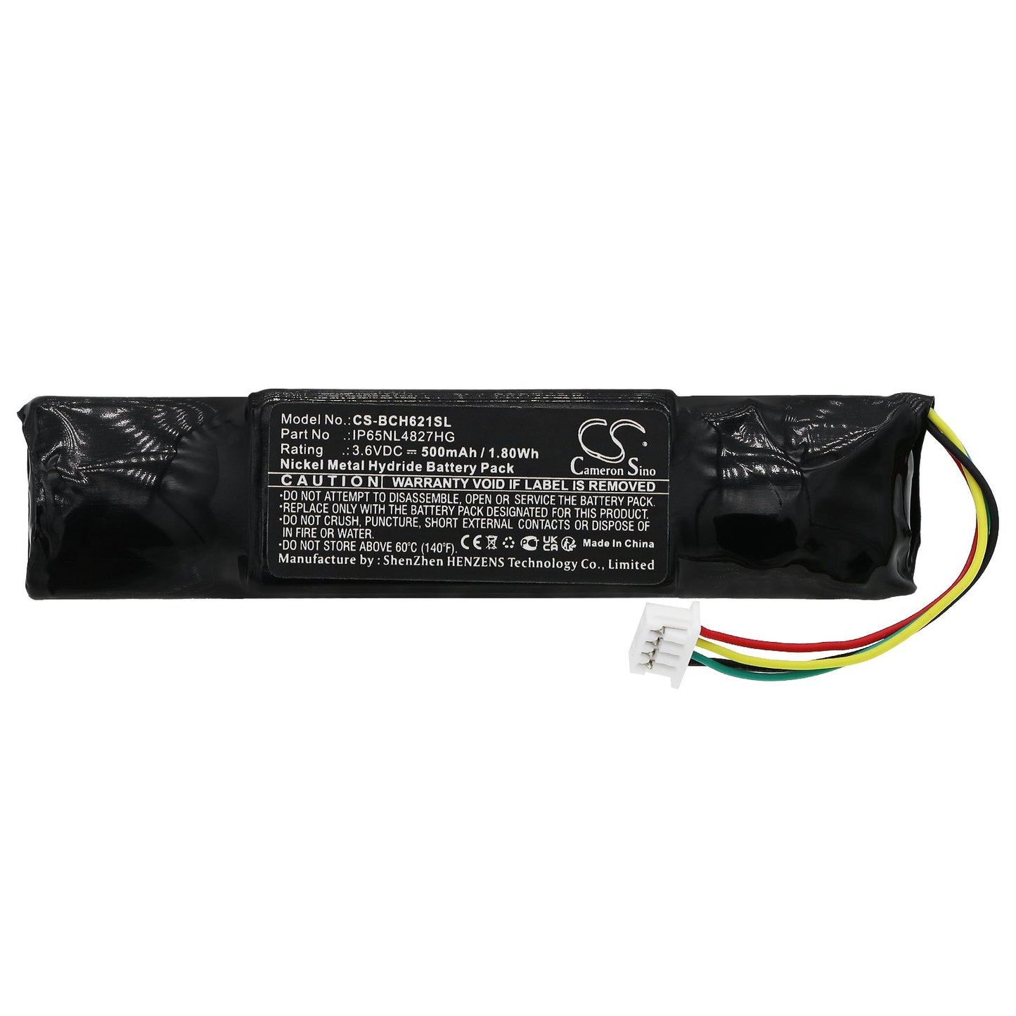 Replacement Battery for Bosch  LBB 6213/01 – Wireless Headset – 500mAh / 1.80Wh / 3.6V