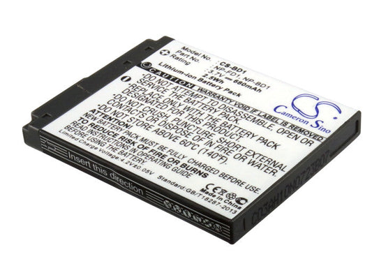 Replacement Battery for Sony  Cyber-shot DSC-G3 – Camera – 680mAh / 3.7V