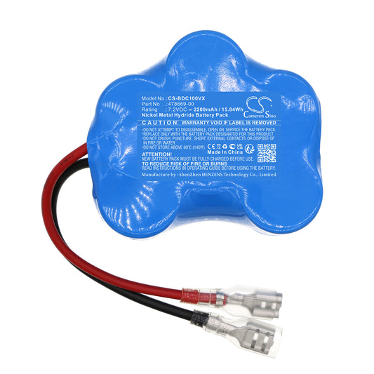 Replacement Battery for Black&Decker SSC1000 – 2200mAh / 15.84Wh