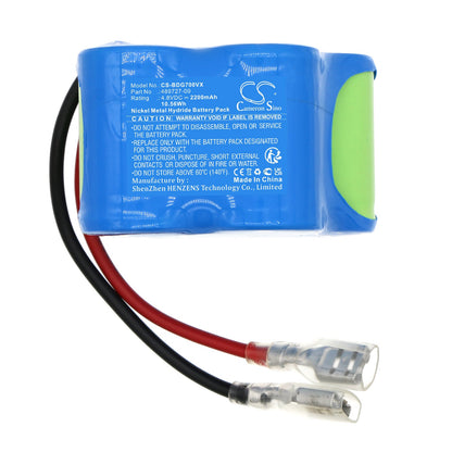 Replacement Battery for Black&Decker  GS700 – Vacuum – 2200mAh / 10.56Wh / 4.8V